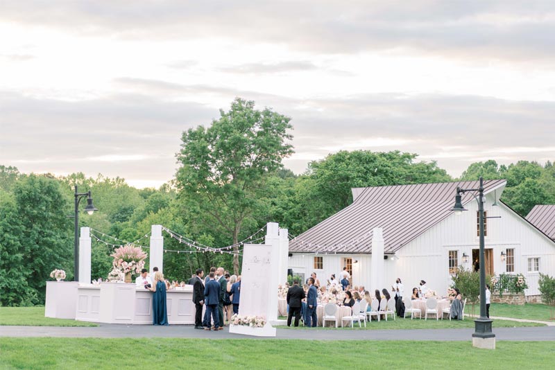 The Barns at Crest Hill Main Climate-Controlled Barn Wedding Reception- event booking