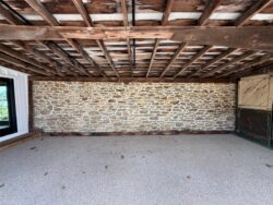 The Barns at Crest Hill Fireplace Patio covered area