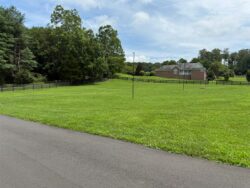 The Barns at Crest Hill Grass Parking Lot facing Hill Crest Road