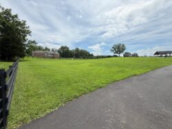 The Barns at Crest Hill Grass Parking Lot facing Main house
