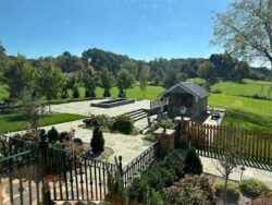 The Barns at Crest Hill Icehouse Patio