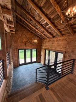 The Barns at Crest Hill Main Barn bottom landing full view