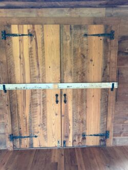 The Barns at Crest Hill Main Barn front door close up