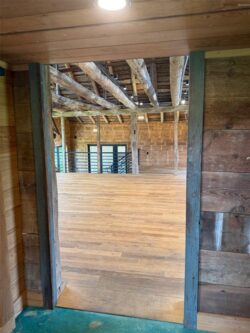 The Barns at Crest Hill Main Barn interior entrance