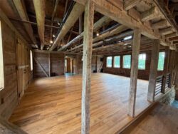 The Barns at Crest Hill Main Barn interior facing kitchen