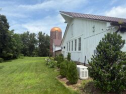 The Barns at Crest Hill Main Barn rear view side shot