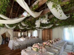The Barns at Crest Hill Main Barn reception