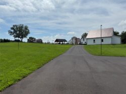 The Barns at Crest Hill Paved Parking Lot facing The Barns